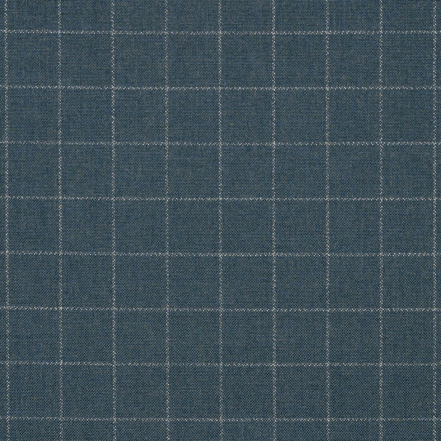 Blue fabric with a check pattern