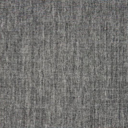 A close-up image of a textured gray fabric.