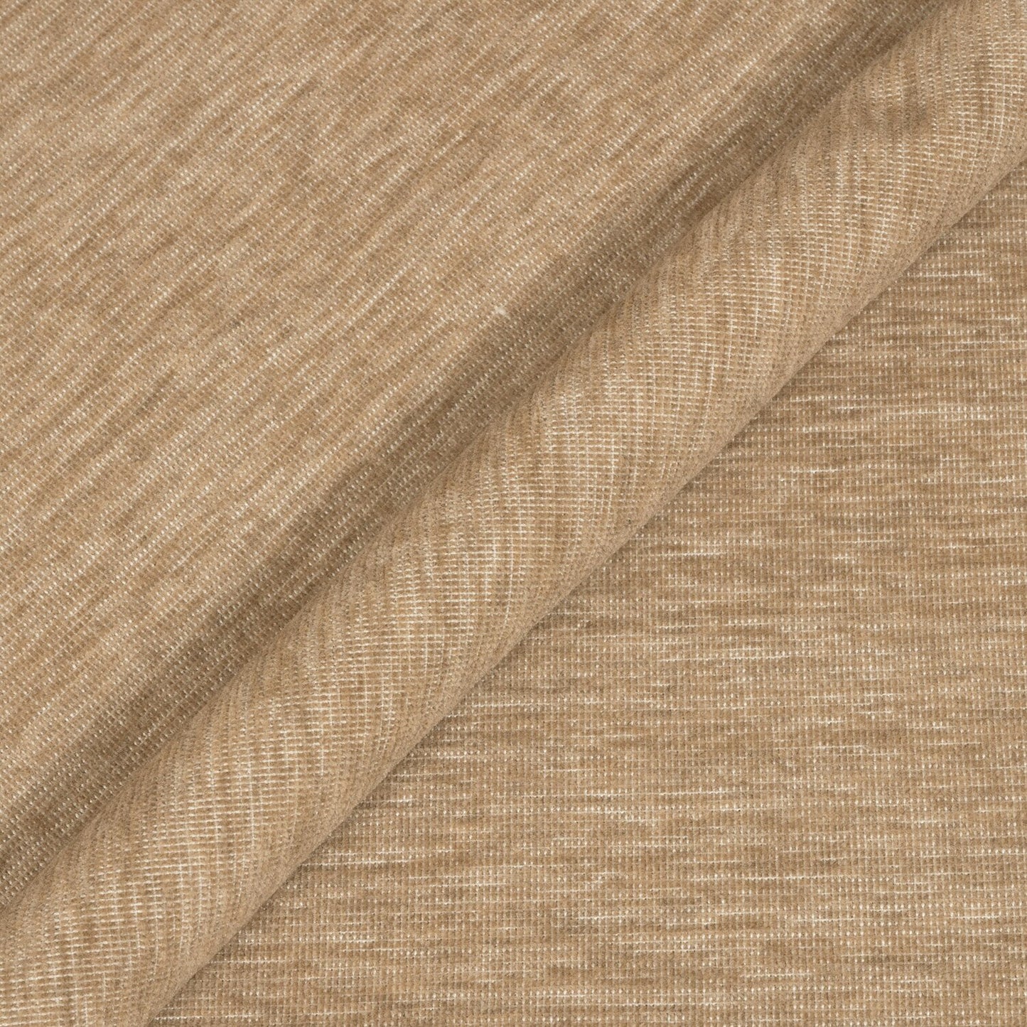 Close-up of beige fabric with a subtle texture