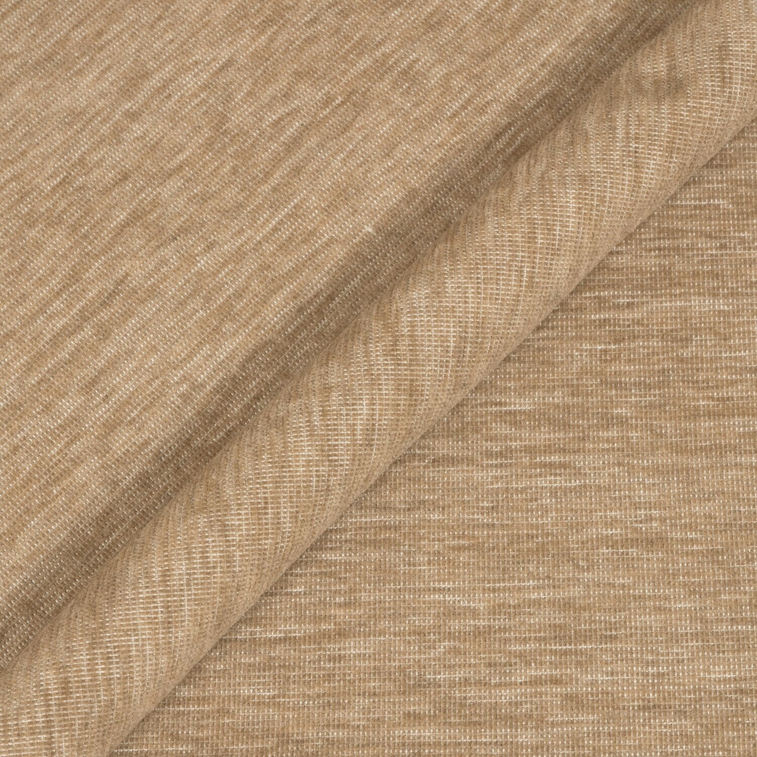 Close-up of beige fabric with a subtle texture