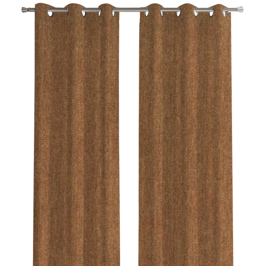 Sunbrella® Outdoor / Indoor Drapery Panel Canvas Teak 5488-0000