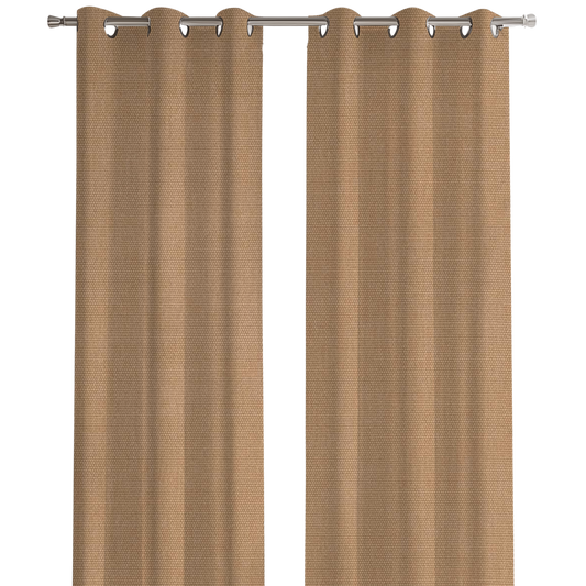 Sunbrella® Outdoor / Indoor Drapery Panel Canvas Raffia 14107-0000