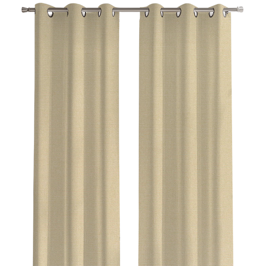 Sunbrella® Outdoor / Indoor Drapery Panel Canvas Antique Beige 5422-0000