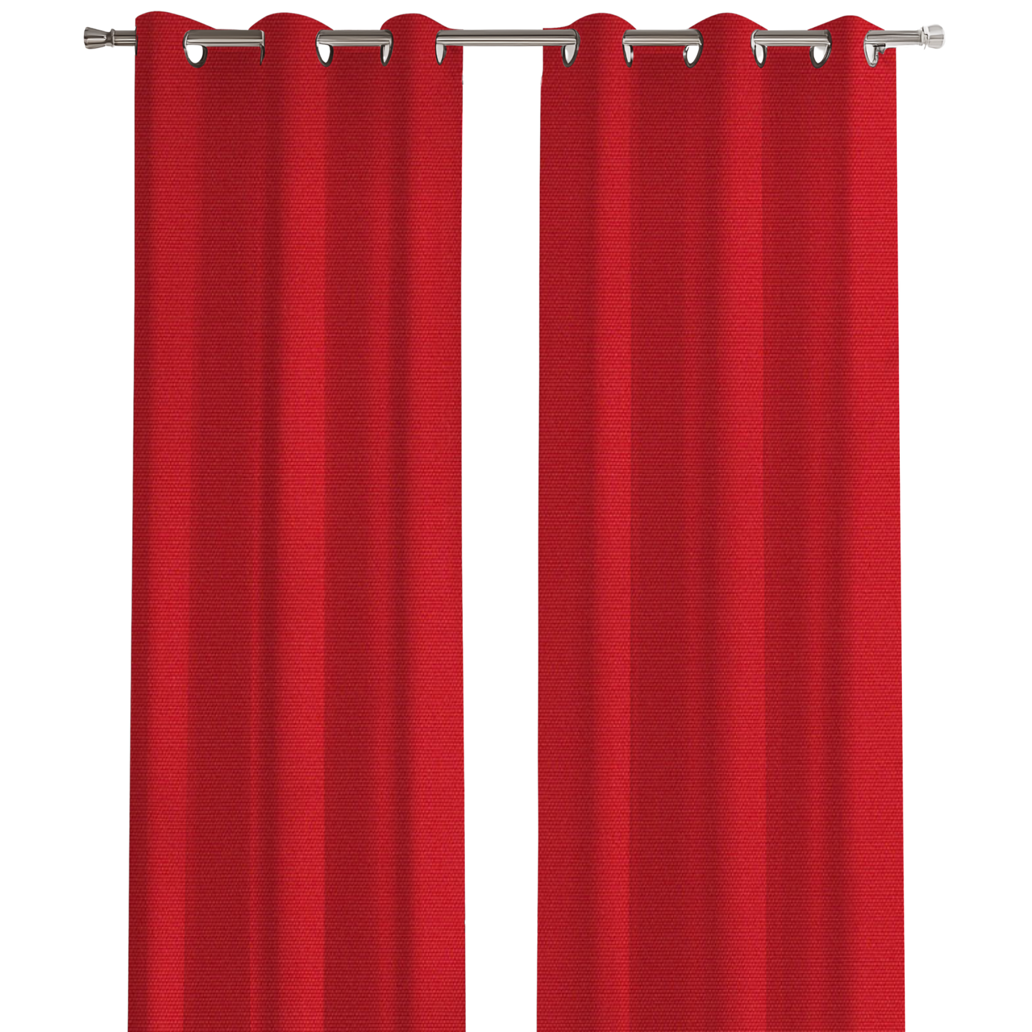 Sunbrella® Outdoor / Indoor Drapery Panel Canvas Jockey Red 5403-0000