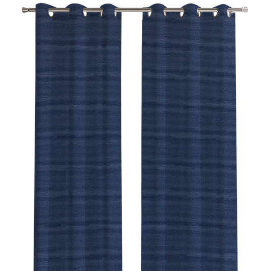 Sunbrella® Outdoor / Indoor Drapery Panel Canvas Navy 5439-0000