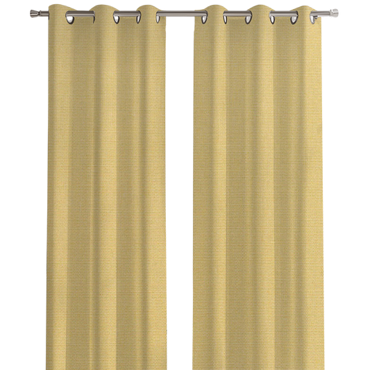 Sunbrella® Outdoor / Indoor Drapery Panel Canvas Wheat 5414-0000