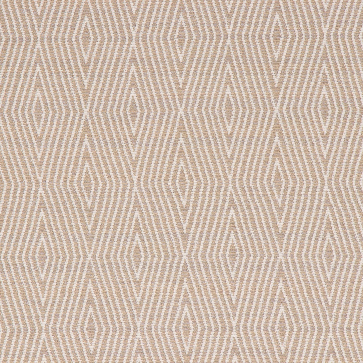 Textured fabric pattern with a geometric design in beige tones