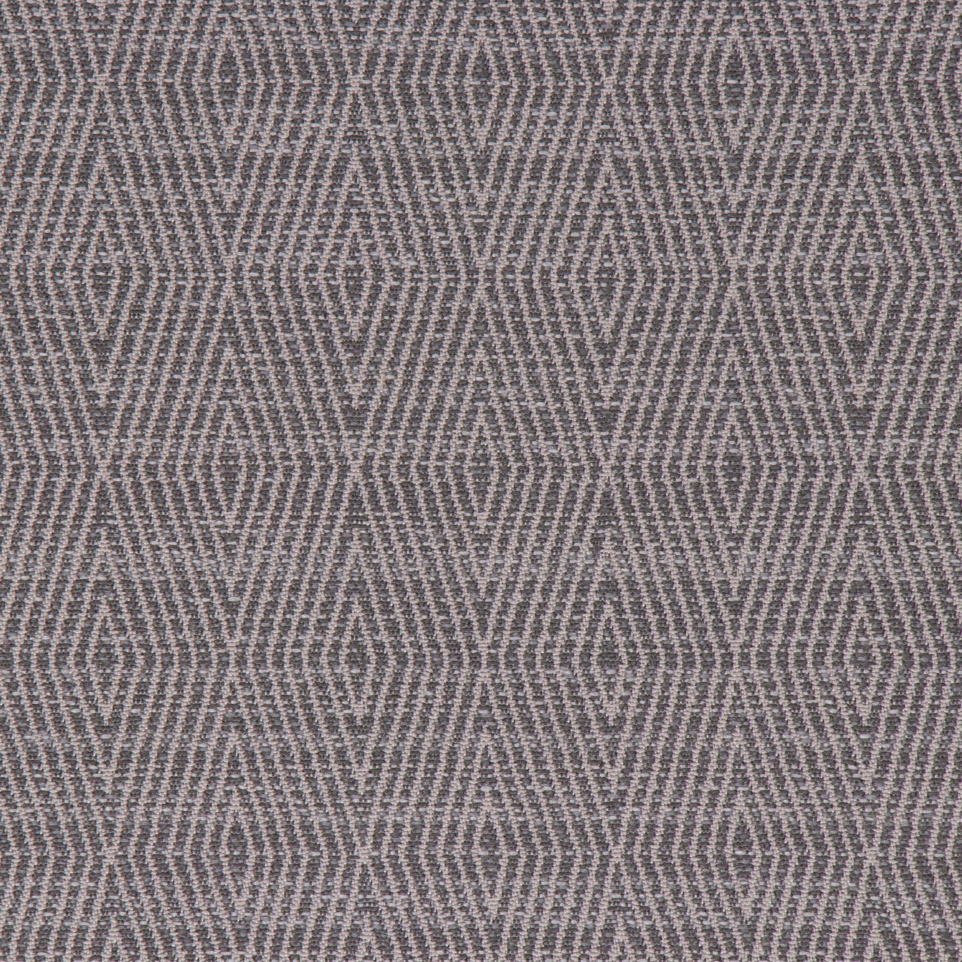 Patterned fabric with a geometric design in gray tones