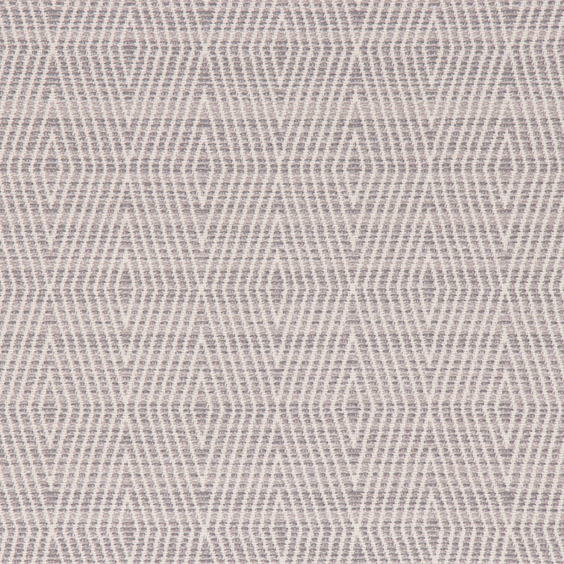 Patterned fabric swatch with a geometric design in gray tones