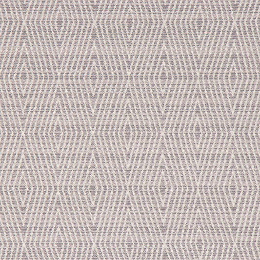 Patterned fabric swatch with a geometric design in gray tones