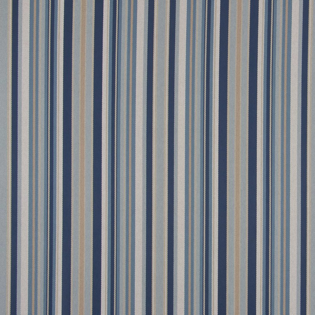 Striped fabric pattern with blue and beige vertical stripes