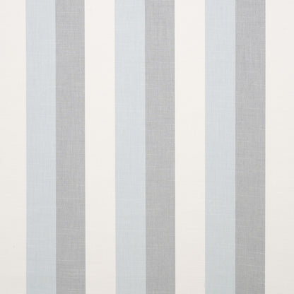 Striped pattern with alternating light gray and white vertical stripes on a light blue background