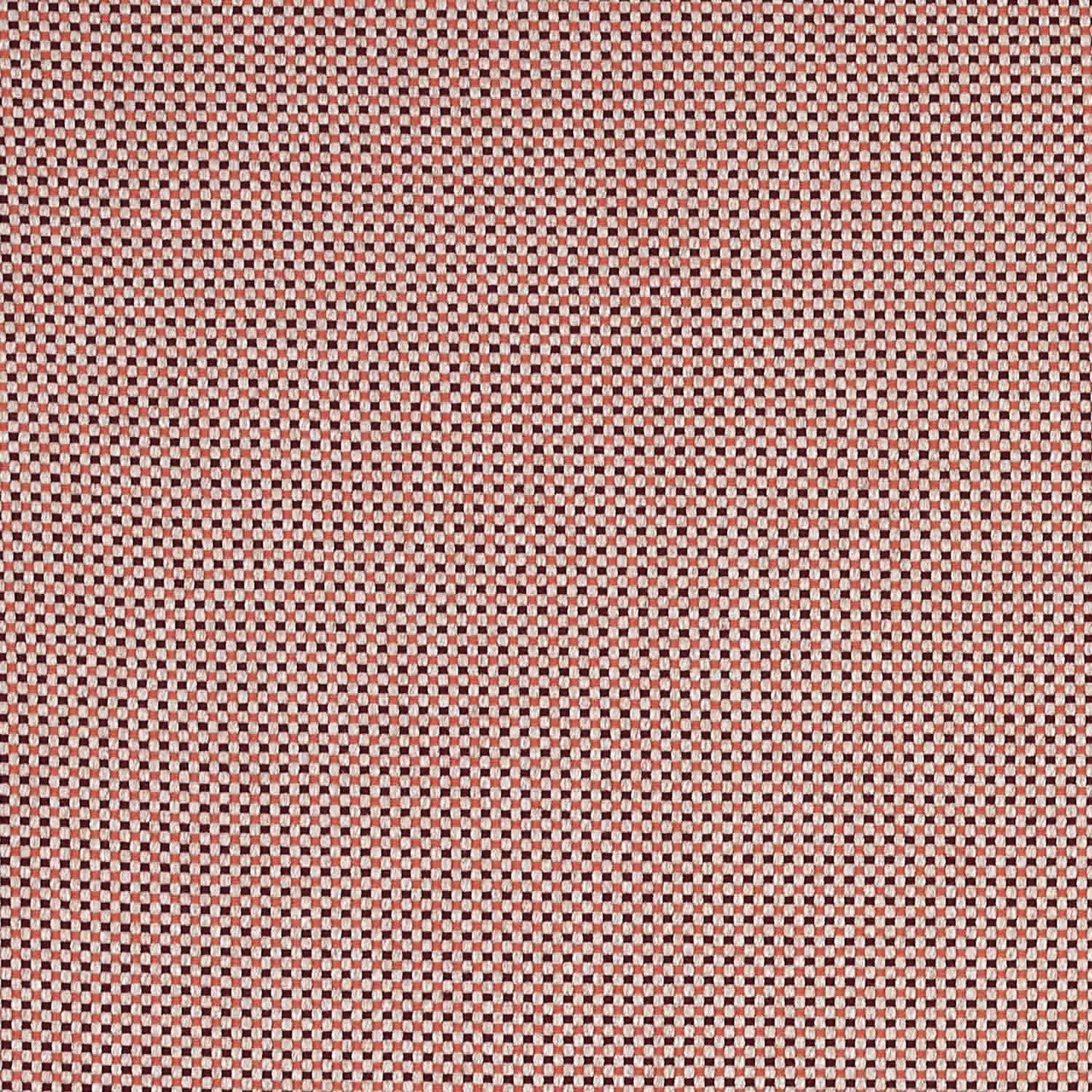 Small checkered pattern with pink and black squares on a pink background