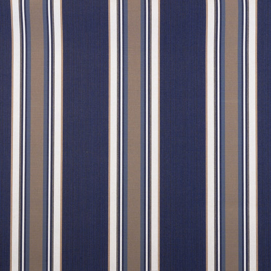 Emblem Navy 4898-0000 46-Inch Stripes Mayfield Collection Awning / Shade Fabric