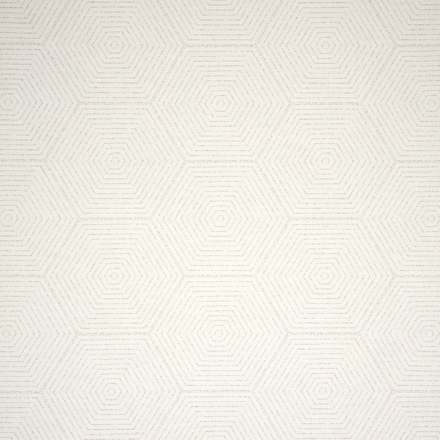 White geometric patterned wallpaper