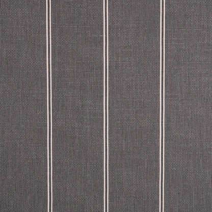 Textured fabric with vertical stripes on a gray background