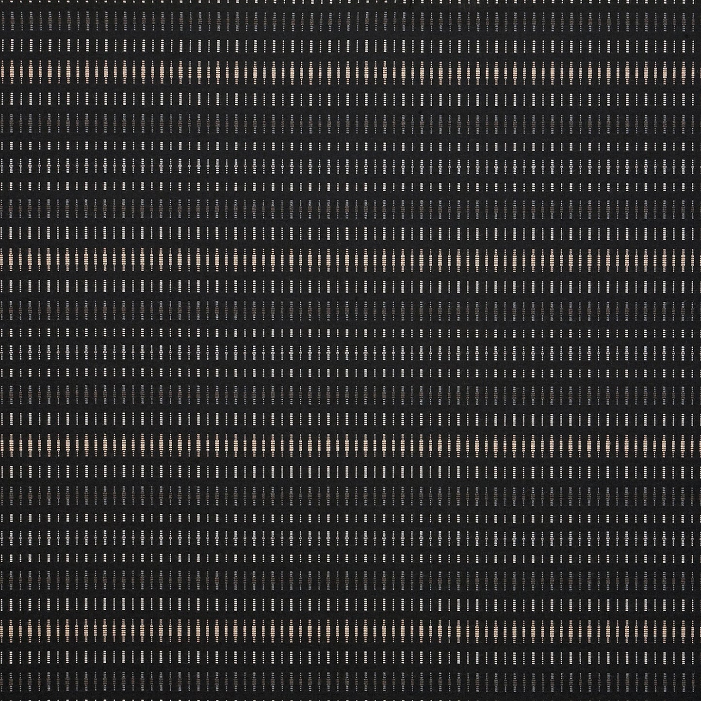 Textured black and gray patterned fabric swatch