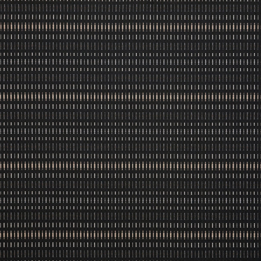 Textured black and gray patterned fabric swatch