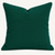 Sunbrella® Outdoor Throw Pillow Canvas Forest Green 5446-0000