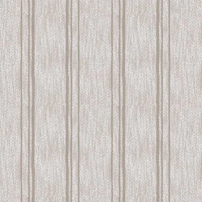 Textured beige fabric with vertical stripes