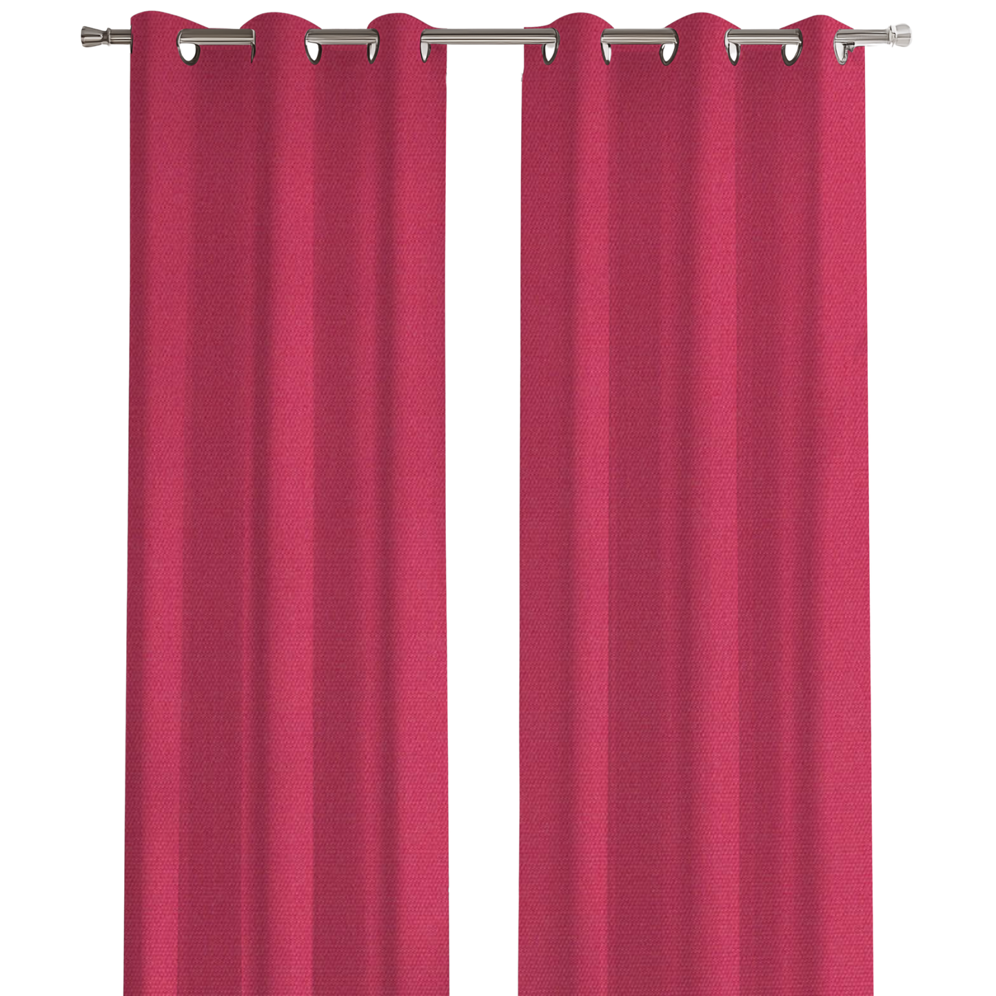 Sunbrella® Outdoor / Indoor Drapery Panel Canvas Hot Pink 5462-0000