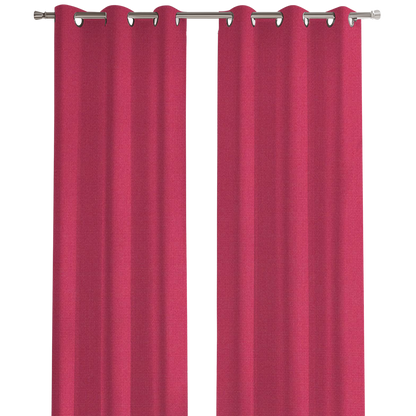 Sunbrella® Outdoor / Indoor Drapery Panel Canvas Hot Pink 5462-0000