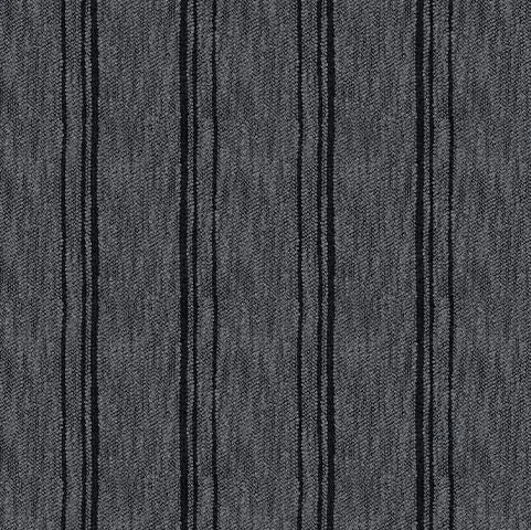 Close-up of a textured gray fabric with horizontal lines