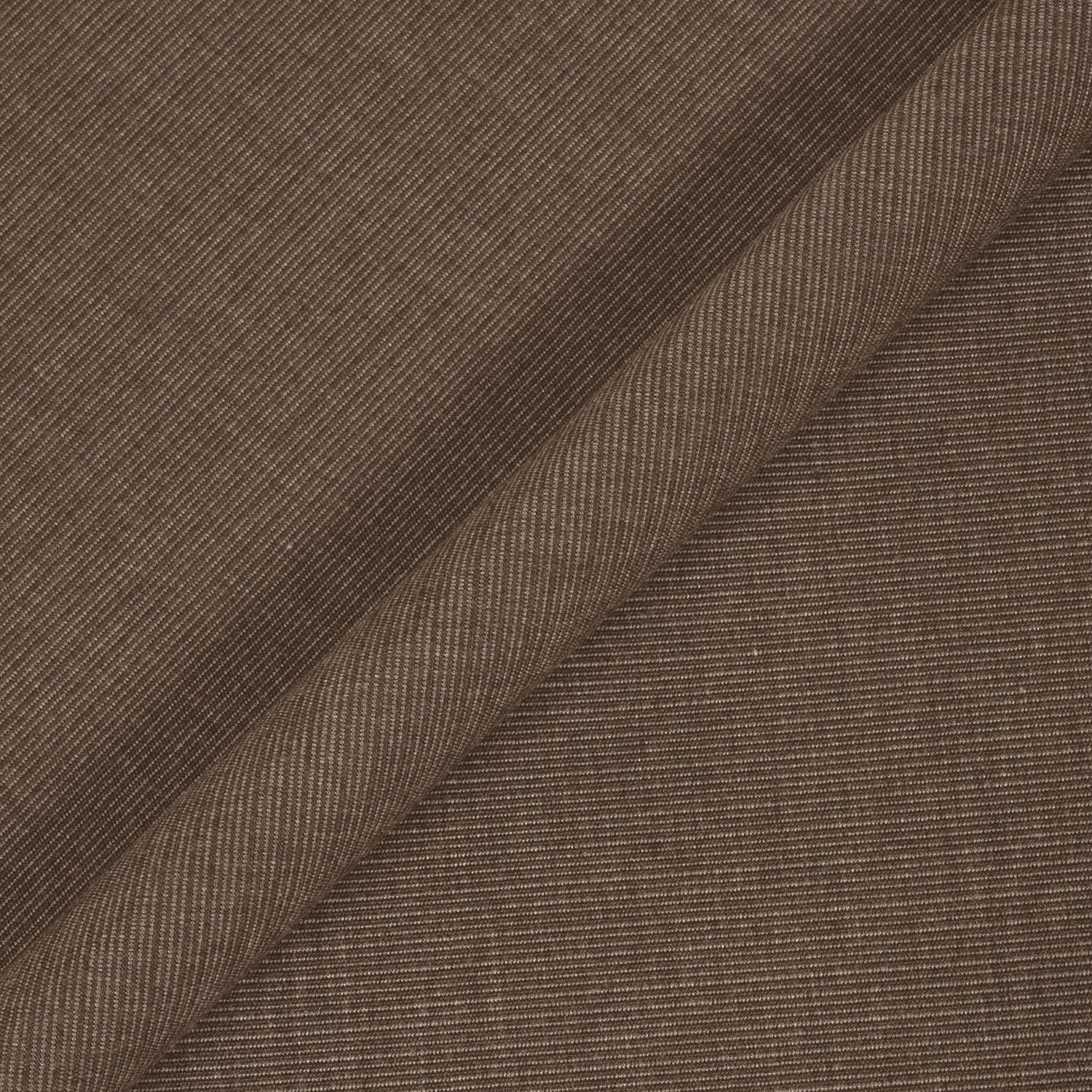 Close-up of brown fabric with a subtle pattern