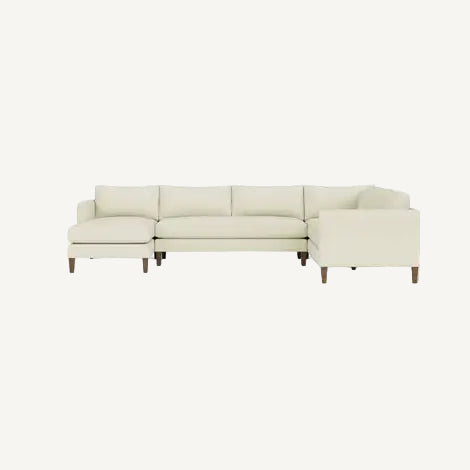 Linen Natural 8304-0000 sofa upholstered