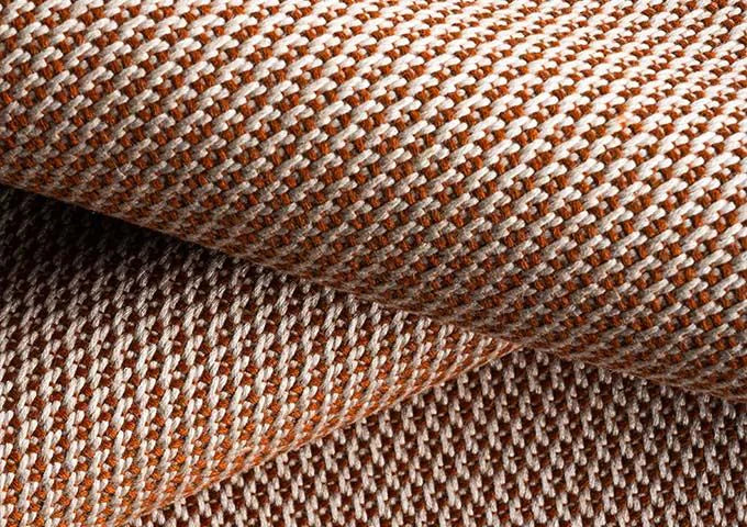 Textured brown fabric pattern