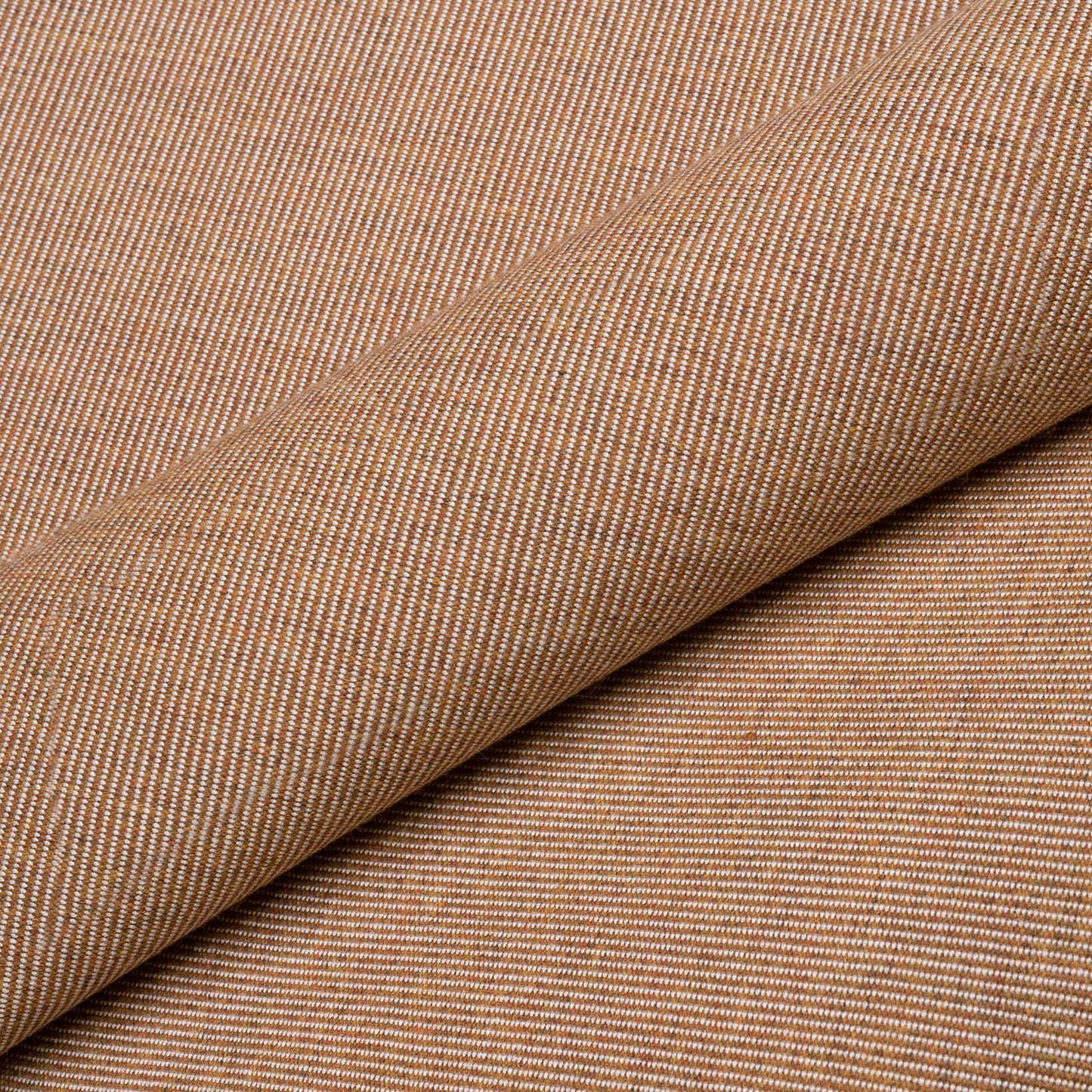 Close-up of brown fabric with a subtle pattern
