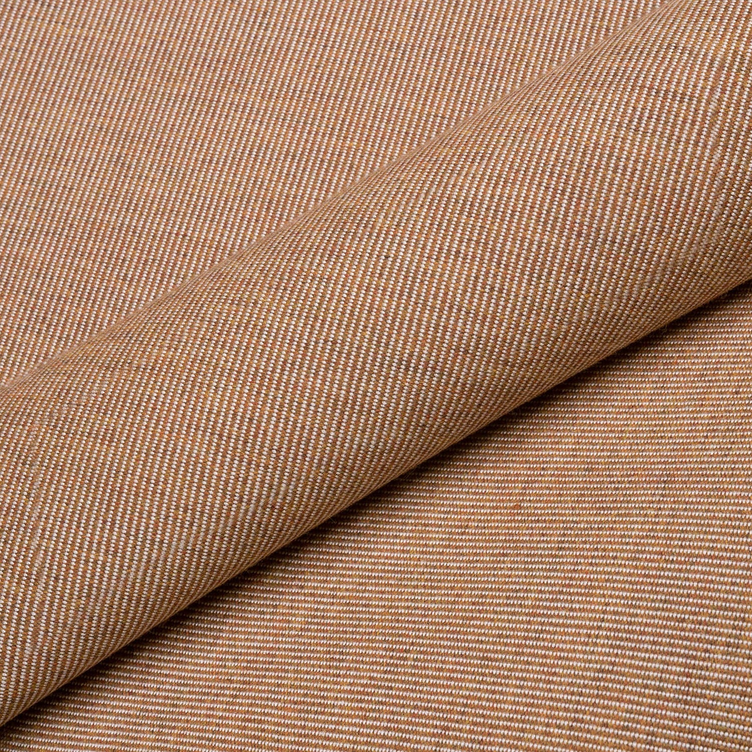 Close-up of brown fabric with a subtle pattern