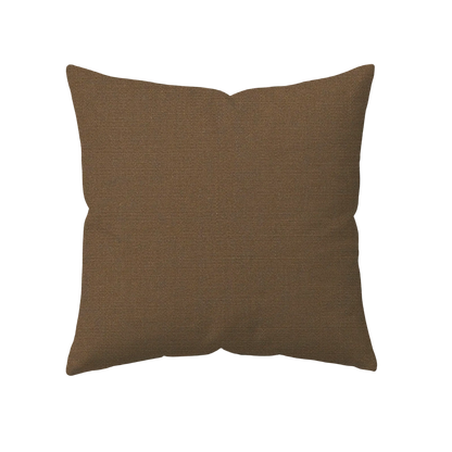 Sunbrella® Outdoor Throw Pillow Canvas Cocoa 5425-0000
