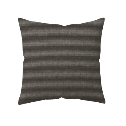 Sunbrella® Outdoor Throw Pillow Canvas Coal 5489-0000
