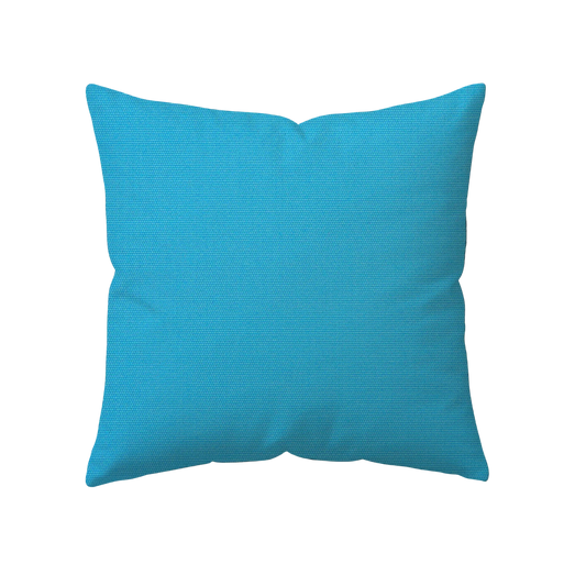 Sunbrella® Outdoor Throw Pillow Canvas Cyan 56105-0000