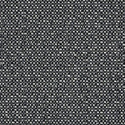 Close-up of a textured black and white fabric pattern