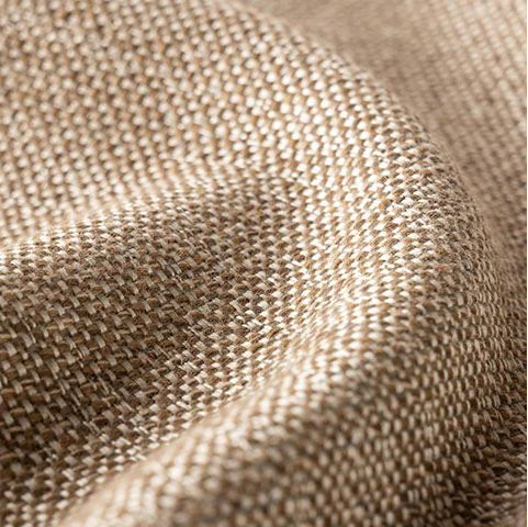 Close-up of beige fabric texture