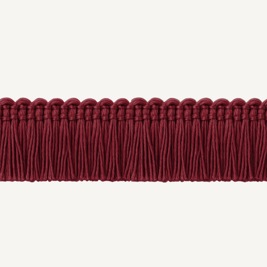 F436 Burgundy Fringe