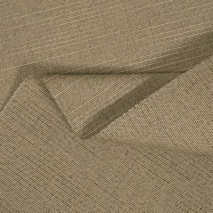 Close-up of beige fabric with a subtle pattern