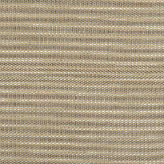 Textured beige fabric swatch with a ruler at the bottom for scale.