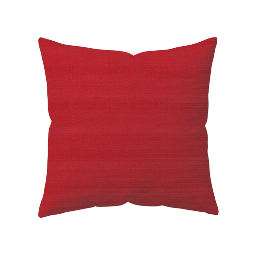 Sunbrella® Outdoor Throw Pillow Canvas Jockey Red 5403-0000