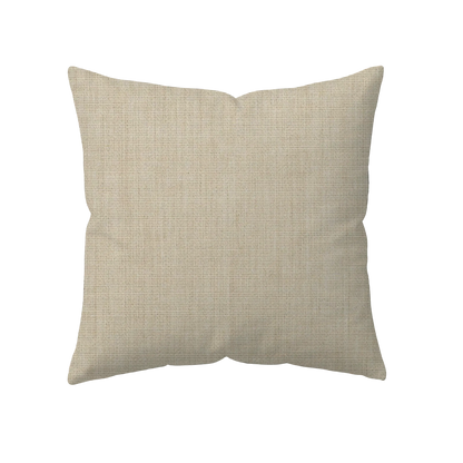 Sunbrella® Outdoor Throw Pillow Canvas Flax 5492-0000