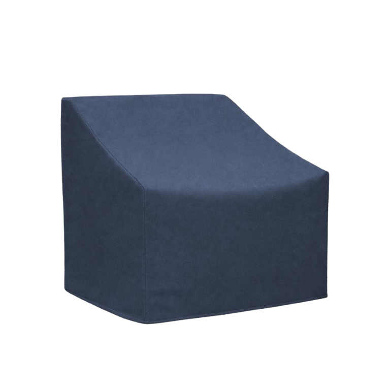 Smith & Hawken Saranac Lounge Chair Cover – Sunbrella® SurLast® Furniture Protector - Navy Weave 3851-0000