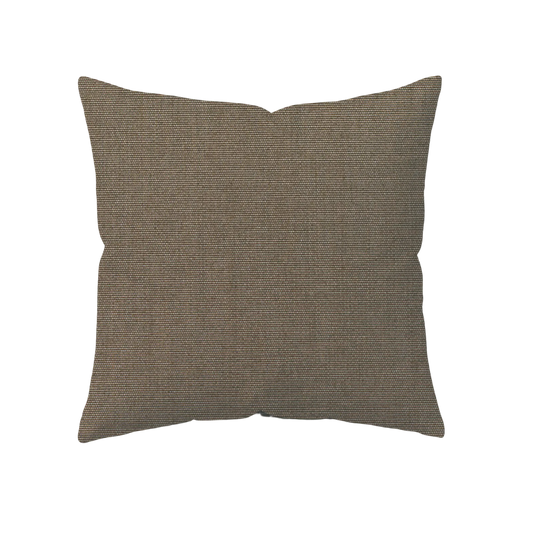 Sunbrella® Outdoor Throw Pillow Canvas Taupe 5461-0000