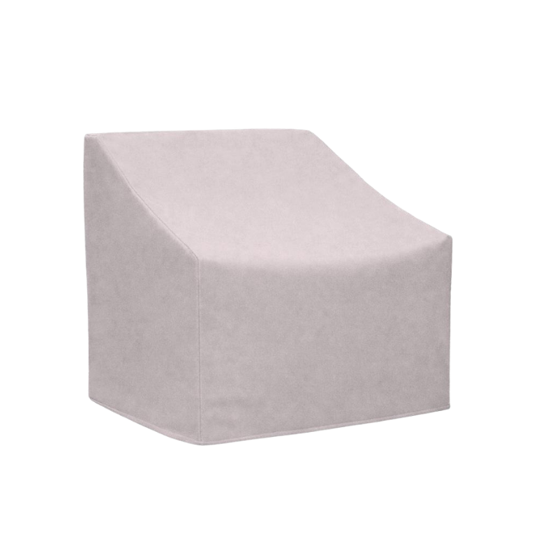 Smith & Hawken Saranac Lounge Chair Cover – Sunbrella® SurLast® Furniture Protector - Light Grey 3862-0000