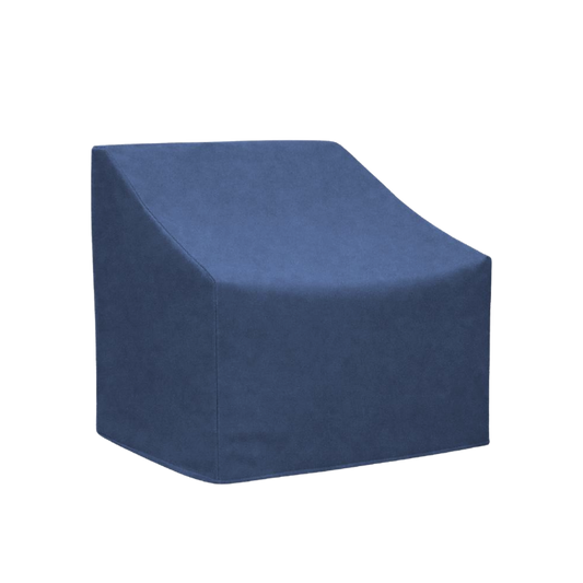 Smith & Hawken Saranac Lounge Chair Cover – Sunbrella® SurLast® Furniture Protector - Admiral Navy 3866-0000