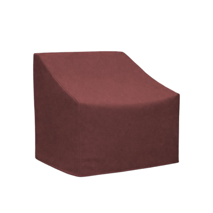 Smith & Hawken Saranac Lounge Chair Cover – Sunbrella® SurLast® Furniture Protector - Marine Ruby 3898-0000