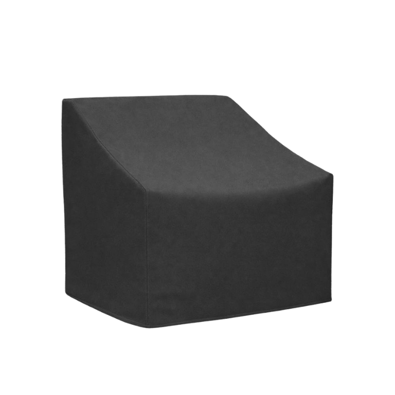 Smith & Hawken Saranac Lounge Chair Cover – Sunbrella® SurLast® Furniture Protector - Black 3854-0000
