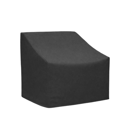 Smith & Hawken Saranac Lounge Chair Cover – Sunbrella® SurLast® Furniture Protector - Black 3854-0000