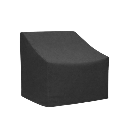 Smith & Hawken Saranac Lounge Chair Cover – Sunbrella® SurLast® Furniture Protector - Black 3854-0000